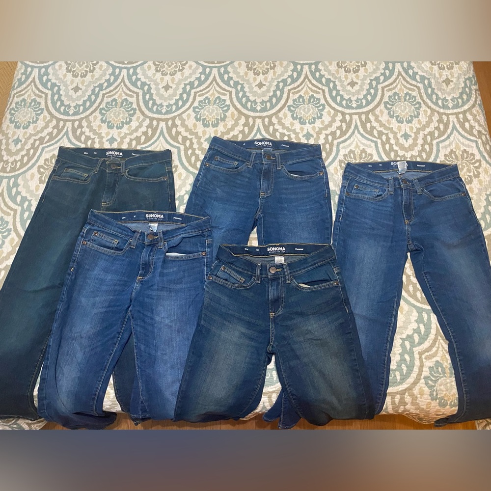 Sonoma Boy’s Jeans- Lot of 5 Pairs